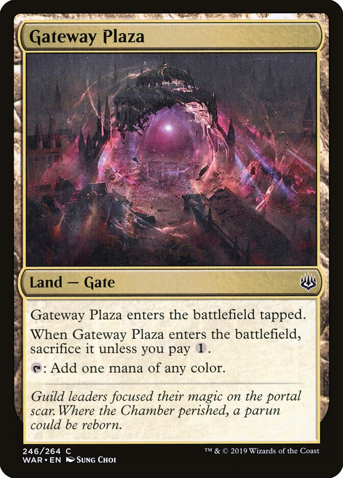 Gateway Plaza - War of the Spark (Common) [WAR-246] Immagine principale del prodotto