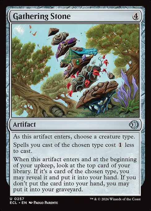 Gathering Stone – Lorwyn Eclipsed (ECL-257) Magic: The Gathering card