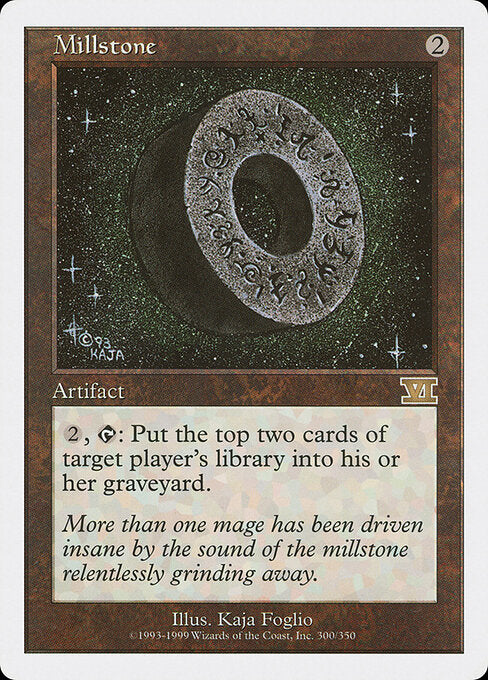 Millstone – Sixth Edition (6ED-300) Magic: The Gathering card