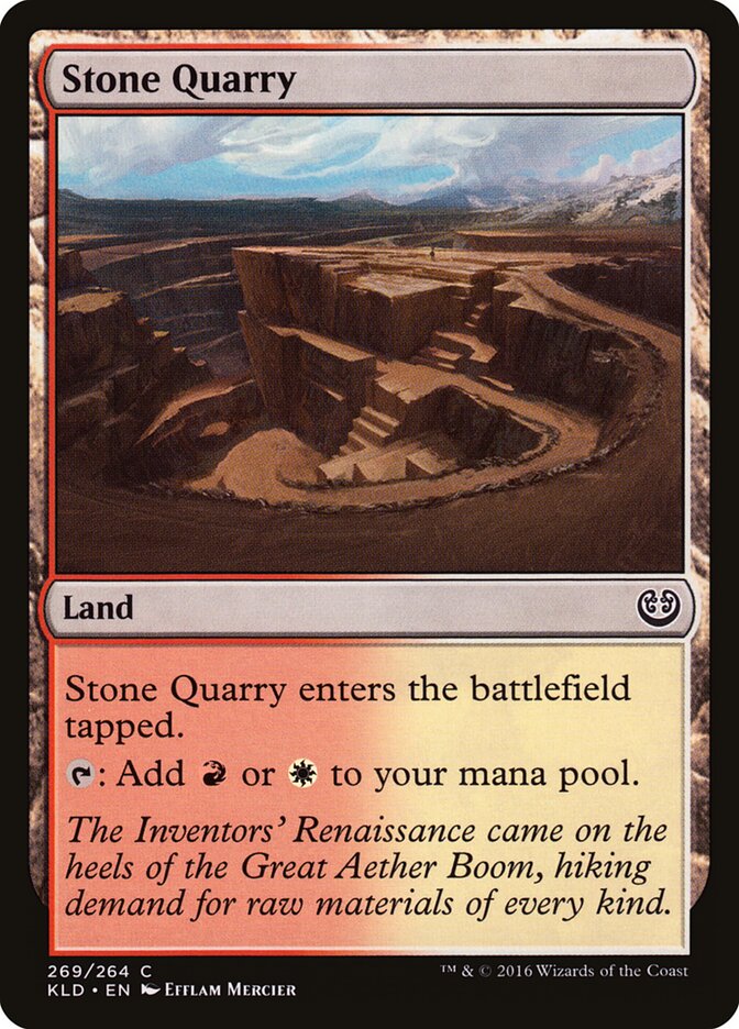 Stone Quarry - Kaladesh (Common) [KLD-269] Hauptbild