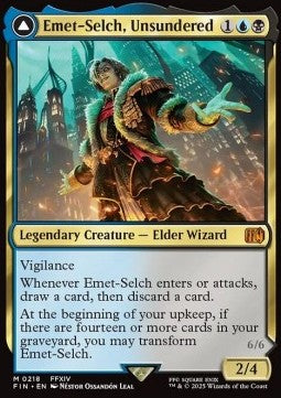 Emet-Selch, Unsundered // Hades, Sorcerer of Eld - Magic: The Gathering - FINAL FANTASY (Mythic) [FIN-218] Main image