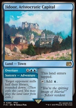 Jidoor, Aristocratic Capital // Overture - Magic: The Gathering - FINAL FANTASY (Rare) [FIN-284] Hauptbild