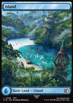 Island (V.2) - Magic: The Gathering - FINAL FANTASY (Land) [FIN-298] Main image