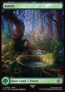 Forest (V.1) - Magic: The Gathering - FINAL FANTASY (Land) [FIN-306] Hover Image
