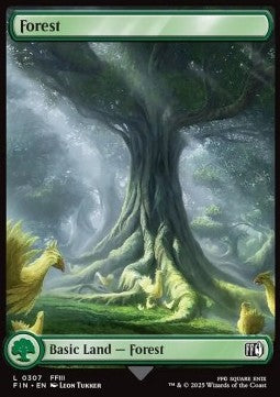 Forest (V.2) - Magic: The Gathering - FINAL FANTASY (Land) [FIN-307] Hover Image