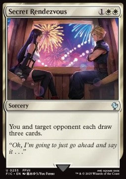 Secret Rendezvous - Commander: Magic: The Gathering - FINAL FANTASY (Uncommon) [FIC-253] Hover Image