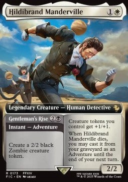 Hildibrand Manderville // Gentleman's Rise - Commander: Magic: The Gathering - FINAL FANTASY: Extras (Rare) [XFIC-173] Immagine principale del prodotto