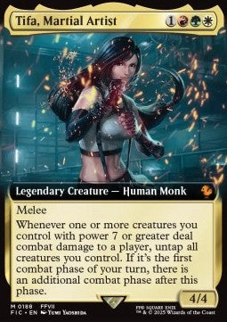 Tifa, Martial Artist (V.1) - Commander: Magic: The Gathering - FINAL FANTASY: Extras (Mythic) [XFIC-188]
