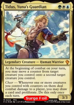 Tidus, Yuna's Guardian - Commander: Magic: The Gathering - FINAL FANTASY: Collector's Edition (Mythic) [CFIC-224] Main image