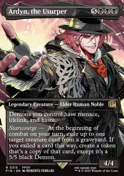 Ardyn, the Usurper (V.1) - Magic: The Gathering - FINAL FANTASY: Extras (Rare) [XFIN-315] Hover Image