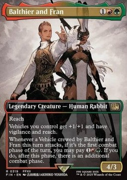 Balthier and Fran (V.1) - Magic: The Gathering - FINAL FANTASY: Extras (Rare) [XFIN-319] Immagine principale del prodotto