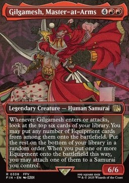 Gilgamesh, Master-at-Arms (V.1) - Magic: The Gathering - FINAL FANTASY: Extras (Rare) [XFIN-338] Immagine principale del prodotto