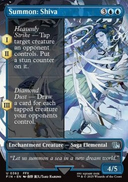 Summon: Shiva - Magic: The Gathering - FINAL FANTASY: Extras (Uncommon) [XFIN-362] Hover Image
