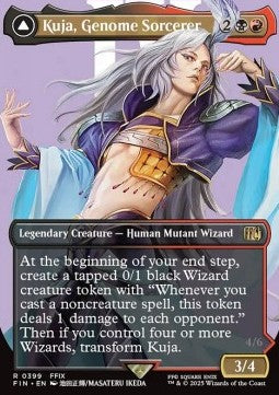 Kuja, Genome Sorcerer // Trance Kuja, Fate Defied (V.1) - Magic: The Gathering - FINAL FANTASY: Extras (Rare) [XFIN-399] Immagine principale del prodotto