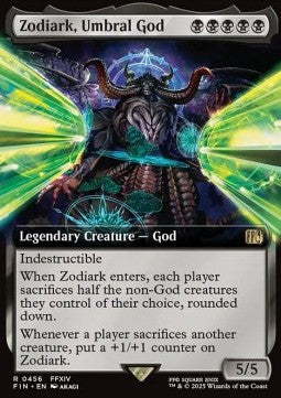 Zodiark, Umbral God (V.2) - Magic: The Gathering - FINAL FANTASY: Extras (Rare) [XFIN-456] Hover Image