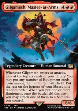 Gilgamesh, Master-at-Arms (V.2) - Magic: The Gathering - FINAL FANTASY: Extras (Rare) [XFIN-461]