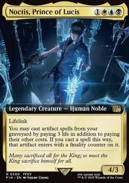 Noctis, Prince of Lucis (V.2) - Magic: The Gathering - FINAL FANTASY: Extras (Rare) [XFIN-500] Hauptbild