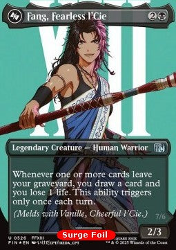 Fang, Fearless l'Cie // Ragnarok, Divine Deliverance (V.3) - Magic: The Gathering - FINAL FANTASY: Extras (Uncommon) [XFIN-526] Hauptbild