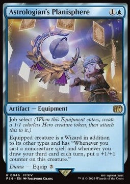 Astrologian's Planisphere - Magic: The Gathering - FINAL FANTASY (Rare) [FIN-46] Hover Image