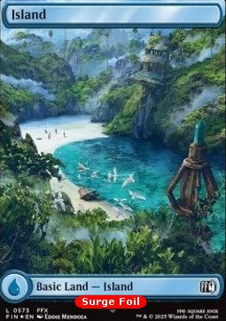 Island - Magic: The Gathering - FINAL FANTASY: Extras (Land) [XFIN-573] Hover Image