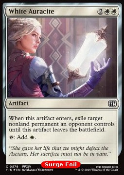 White Auracite - Magic: The Gathering - FINAL FANTASY: Extras (Common) [XFIN-579]