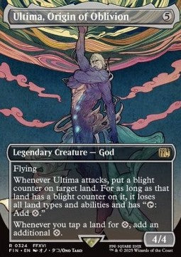 Ultima, Origin of Oblivion (V.1) - Magic: The Gathering - FINAL FANTASY: Extras (Rare) [XFIN-324]