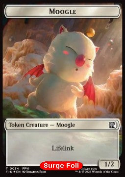 Moogle Token (W 1/2) // Zombie Token (B 2/2) (V.2) - Magic: The Gathering - FINAL FANTASY: Tokens (Token) [TFIN-CT 34/6] Immagine principale del prodotto