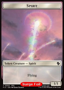 Spirit Token (W 1/1) // Squid Token (U 1/1) (V.2) - Magic: The Gathering - FINAL FANTASY: Tokens (Token) [TFIN-CT 3/5] Immagine principale del prodotto