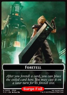 Foretell Token // Treasure Token (V.2) - Magic: The Gathering - FINAL FANTASY: Tokens (Token) [TFIN-CT 10/36] Immagine principale del prodotto