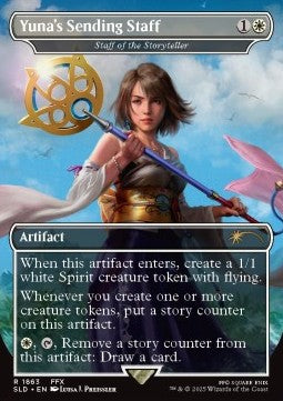 Staff of the Storyteller - Secret Lair Drop Series: Summer Superdrop 2025 (Rare) [SLDSM5-1863] Immagine principale del prodotto