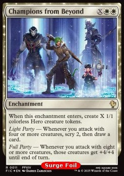 Champions from Beyond - Commander: Magic: The Gathering - FINAL FANTASY: Collector's Edition (Rare) [CFIC-11] Imagen principal del producto