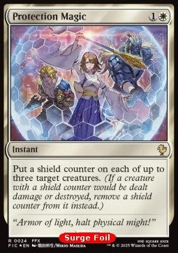 Protection Magic - Commander: Magic: The Gathering - FINAL FANTASY: Collector's Edition (Rare) [CFIC-24] Hover Image