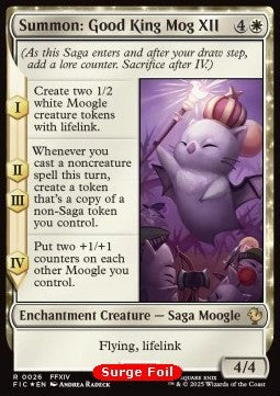 Summon: Good King Mog XII - Commander: Magic: The Gathering - FINAL FANTASY: Collector's Edition (Rare) [CFIC-26] Hauptbild