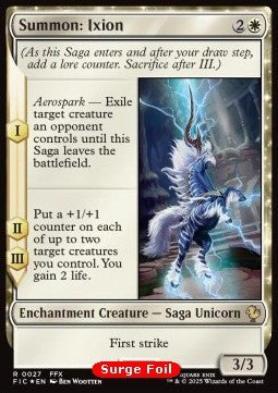 Summon: Ixion - Commander: Magic: The Gathering - FINAL FANTASY: Collector's Edition (Rare) [CFIC-27]