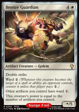 Bronze Guardian - Commander: Magic: The Gathering - FINAL FANTASY: Collector's Edition (Rare) [CFIC-234]