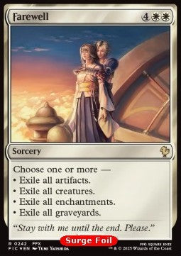 Farewell - Commander: Magic: The Gathering - FINAL FANTASY: Collector's Edition (Rare) [CFIC-242] Hover Image