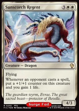 Sunscorch Regent - Commander: Magic: The Gathering - FINAL FANTASY: Collector's Edition (Rare) [CFIC-255] Hover Image