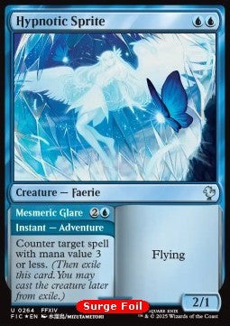Hypnotic Sprite // Mesmeric Glare - Commander: Magic: The Gathering - FINAL FANTASY: Collector's Edition (Uncommon) [CFIC-264] Hover Image