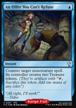 An Offer You Can't Refuse - Commander: Magic: The Gathering - FINAL FANTASY: Collector's Edition (Uncommon) [CFIC-267] Hoofdafbeelding