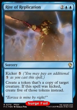Rite of Replication - Commander: Magic: The Gathering - FINAL FANTASY: Collector's Edition (Rare) [CFIC-270] Hauptbild