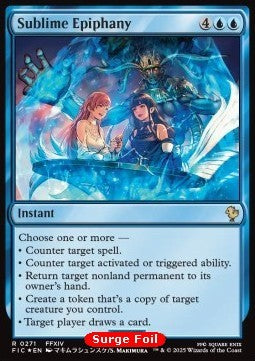 Sublime Epiphany - Commander: Magic: The Gathering - FINAL FANTASY: Collector's Edition (Rare) [CFIC-271]