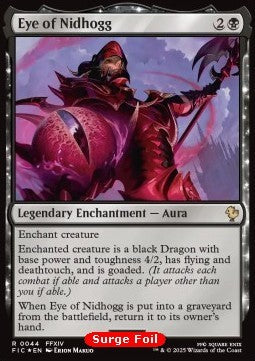 Eye of Nidhogg - Commander: Magic: The Gathering - FINAL FANTASY: Collector's Edition (Rare) [CFIC-44]