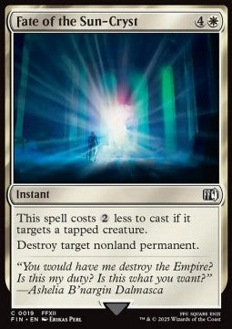Fate of the Sun-Cryst - Magic: The Gathering - FINAL FANTASY (Common) [FIN-19] Main image