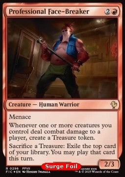 Professional Face-Breaker - Commander: Magic: The Gathering - FINAL FANTASY: Collector's Edition (Rare) [CFIC-296] Hover Image
