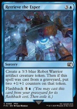 Retrieve the Esper - Magic: The Gathering - FINAL FANTASY (Common) [FIN-68] Hauptbild