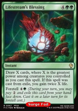 Lifestream's Blessing - Commander: Magic: The Gathering - FINAL FANTASY: Collector's Edition (Rare) [CFIC-67]