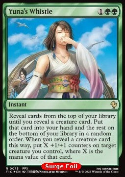 Yuna's Whistle - Commander: Magic: The Gathering - FINAL FANTASY: Collector's Edition (Rare) [CFIC-75] Hover Image