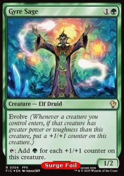 Gyre Sage - Commander: Magic: The Gathering - FINAL FANTASY: Collector's Edition (Rare) [CFIC-306] Hoofdafbeelding