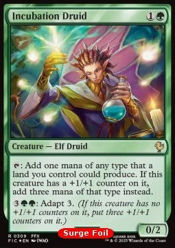 Incubation Druid - Commander: Magic: The Gathering - FINAL FANTASY: Collector's Edition (Rare) [CFIC-309] Hover Image