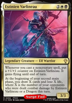 Estinien Varlineau - Commander: Magic: The Gathering - FINAL FANTASY: Collector's Edition (Rare) [CFIC-82] Hover Image